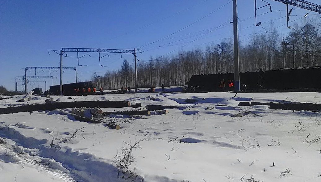 В Приамурье восстановили движение на железной дороге