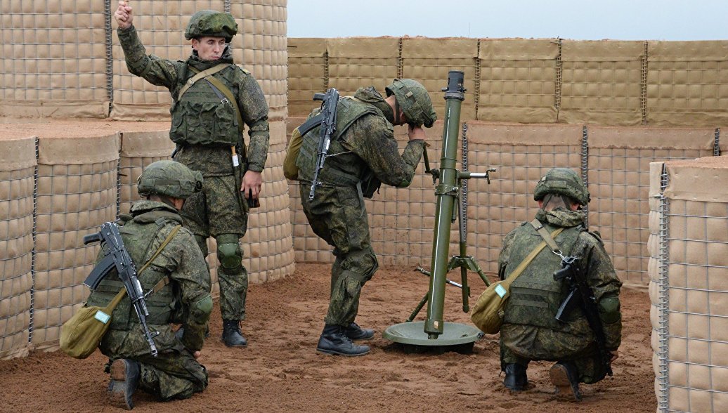 В Абхазии российские военные приступили к боевым стрельбам из минометов