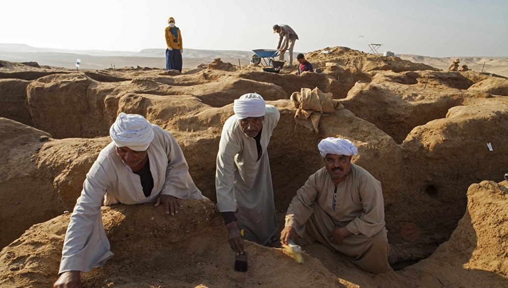 К югу от Каира нашли некрополь с сокровищами эпохи Древнего Египта