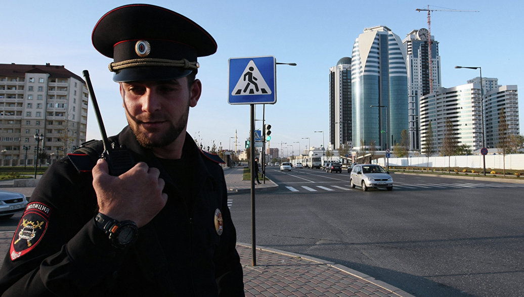 В Грозном в перестрелке ранили полицейского