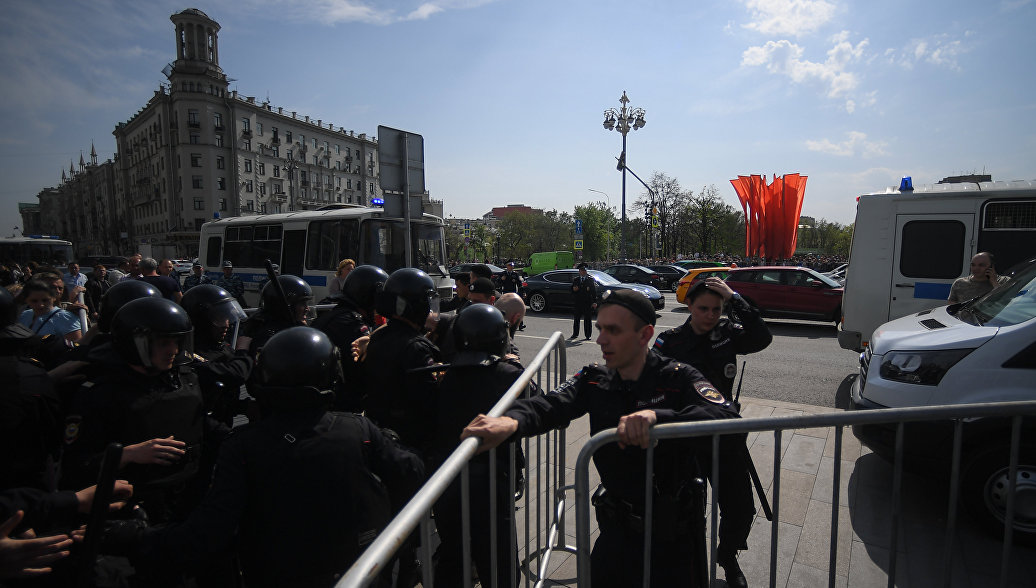 В российских городах прошли акции протеста