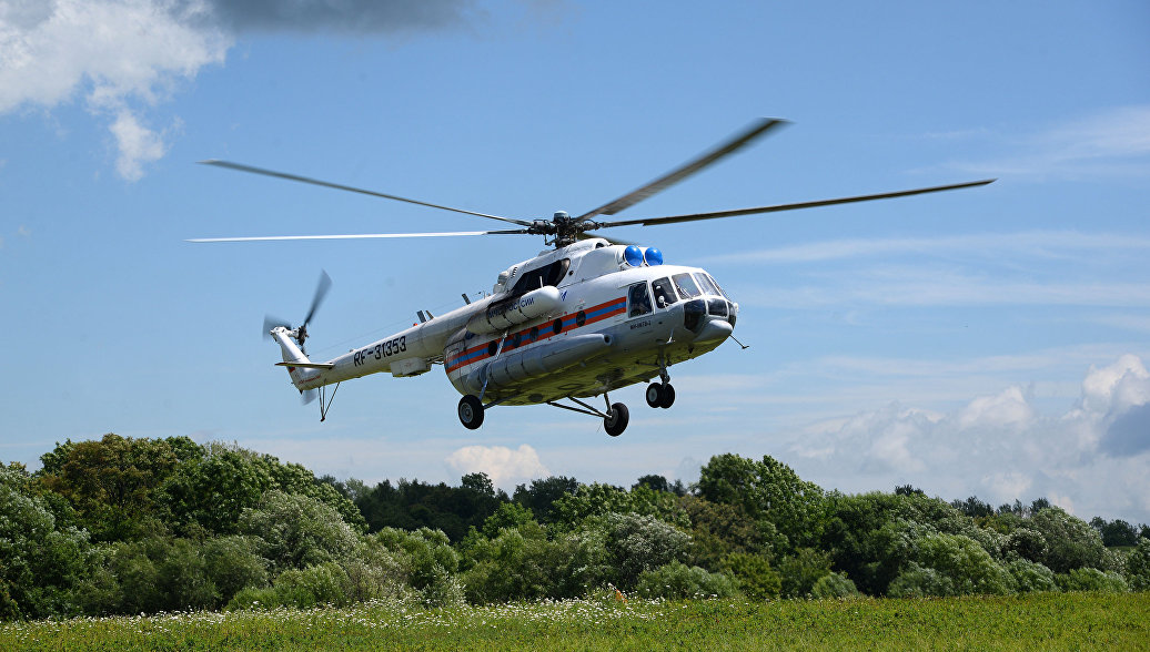 МЧС подтвердило факт жесткой посадки вертолета Ми-8 в Красноярском крае