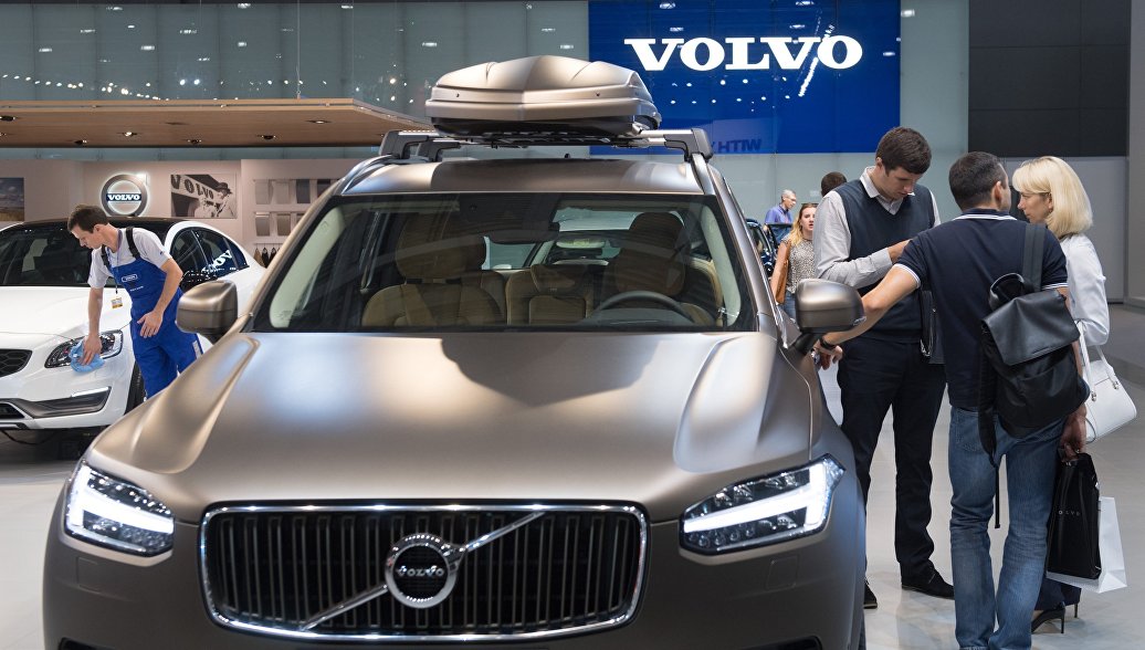 Volvo в этом году незначительно снизила продажи легковых машин в России