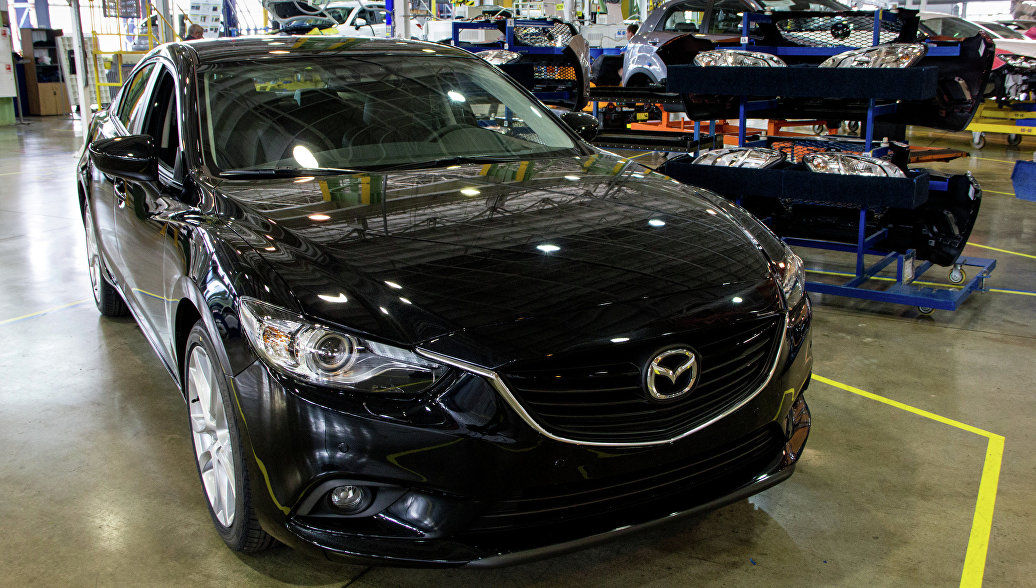 На заводе во Владивостоке стартовало серийное производство новой Mazda6