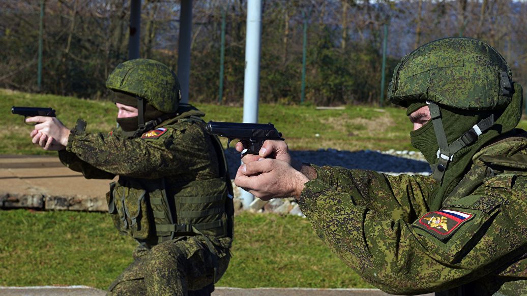 На российской базе в Абхазии создали подразделение военной полиции