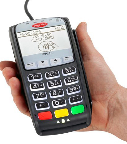 Пин-пад Ingenico IPP320 - терминал для оплаты банковскими картами