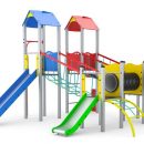 Игровые комплексы и готовые проекты детских площадок от компании 21 век